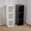 3Tier Wood Cube Shelving Unit Display Cube Stand Storage Bookcase Shelf Rack NEW