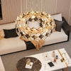 Stunning Crystal Chandelier High Ceiling Light Lighting Hotel Stairs Foyer Club