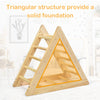 Kids Climbing Triangle Ladder Toddler Indoor Gym Activity Centre Step Training