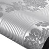Luxury Gold Ornate Flower Damask Textured Wall Paper Sticker Wallpaper Film Roll