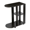 Modern 2 Tier Side End Tables Coffee Tray Sofa Bed Side Console Stand Home