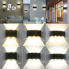 Aluminum Sconce Outdoor LED Wall Lamp Garden Corridor Balcony Up Down Lights