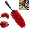 1x 18" Car Alloy Wheel Cleaning Brush Detailing Wash Accessory Non Scratch Soft