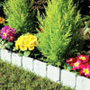 40 Garden Lawn Cobbled Stone Effect Plastic Edging Plant Border Simply Hammer In