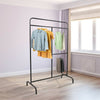 5.6ft Strong Garment Clothes Rail Large Heavy Duty Hanging Display Stand Closet