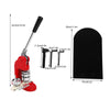 UK 44mm 1.75" Button Maker Machine + 500 Buttons Making Kit Bags Badge Maker