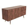 Large Solid Mango Wood Sideboard with Drawers - Dejan DEN005