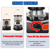 KEROSENE OIL HEATER 4.6 L PORTABLE WICK HEATING STOVE FOR INDOOR CAMPING OUTDOOR