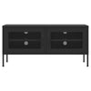 TV Cabinet Steel Stereo Hifi Cabinet Media Unit TV Stands Multi Colours