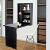 Wall Mounted Desk Folding Computer Table Space Saving Workstation Home Office