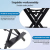 Black Aluminum Frame Makeup Artist Chair Outdoor Portable Folding Director Chair