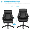 Swivel Massage Office Chair PU Leather Adjustable Computer Gaming Chair