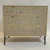Stunning Rattan 3 Drawer Chest Sideboard Cabinet Desk Table NEW 2022 Viola Wood