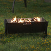 Black Steel Garden Fire Pit Outdoor Patio Camping Wood Burner Bowls Patio Heater
