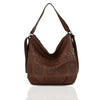 Laser Cut Slouch Bag Womens Shoulder Handbag Slouch Ladies Large Tote