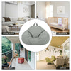 Adult Kids Bean Bag Chair Sofa Couch Cover Indoor Lazy Lounger No filling 4 Size