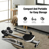 Hydraulic Rowing Machine Rower with LCD Monitor Exercise Adjustable Resistance
