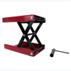 500kg Motorcycle Motorbike Repair Stand Scissor Lift Jack Workshop Heavy Duty