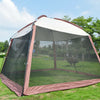 Large Garden Camping Tent Mesh Walls Sun Shade Shelter Patio Gazebo Pergolas