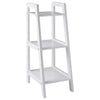 Stylish 3 Tier Ladder Shelves Perfect Space Saving Storage Solution - White