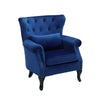 Wingback Accent Chair European Style Club Chair Sofa Armchair Hotel Master Seat