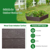 Shape Adjustable Raised Garden Bed Outdoor Planter Box Flower Planting Container