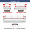 1/2/3 Seater Sofa Covers Elastic Stretch Settee Slipcover Couch Floral Free Case