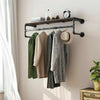 Industrial Pipe Clothes Rack Space-Saving Hanging Garment Rack Rod Laundry Room