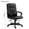 Executive Office Chair For Home High Back Recliner Swivel Computer Desk Chair
