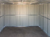 8x8 FT Metal Garden Shed Patio Outdoor Tools Box Storage House with Foundation