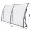Door Canopy Awning Shelter Front Back Outdoor Porch Patio Window Roof Rain Cover
