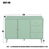 Modern Sideboard Buffet Storage Cabinet Cupboard w/ Drawers for Living Room Mint