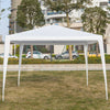 Outdoor Canopy 10x10 FT Party Wedding Tent Heavy Duty Gazebo Pavilion Tent White