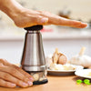 Manual Hand Press Garlic Onion Vegetable Food Chopper Cutter Processor Dicer uk