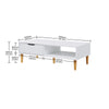TV Cabinet Vintage TV Stand Console Table TV Unit Centre Table with Storage Cube