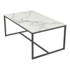 Heavy Duty Marble Coffee Table Anit-scratch Center Tea Table Accent Table Bench