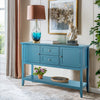 Modern Console Table Narrow Entryway Table Side Table w/ 2 Drawers Living Room