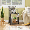 Freestanding Towel Rack Metal Blanket Rack Blanket Ladder Holder 43 x 28 x 81 cm