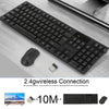 2.4GHz Gaming Gamer Keyboard And Optical Mouse Set Combo For PCLaptop waterproof