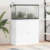 Aquarium Stand Fish Tank Cabinet Base High Gloss White Engineered Wood