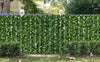 5m Artificial Hedge Trellis Fake Ivy Leaf Fence Garden Privacy Screening Rolls