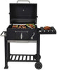 Woltu Portable BBQ Barbecue Grill Trolley Barbecue Patio Outdoor Heating Smoker