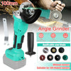 Brushless Cordless Compact Angle Grinder Grinding Slicing For 18V Makita Battery