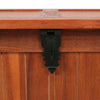 Retro Wooden Treasure Chest Vintage Storage Box Trunk Coffee Table Lockable UK