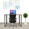 Modern Simple Home Folding Desk PC Laptop Table Office Study Workstation Shelves