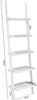 5 Tier Wooden Wall Rack Leaning Ladder Shelf Unit Bookcase Display MDF Storage