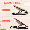 2 in 1 Folding Baby Rocker Adjustable Baby Bouncer Seat Infant Nursery Chair