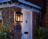 Traditional Vintage Style Outdoor Single Wall Lights IP44 Garden Lantern Lights