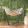 Portable Hammock with Stand for 2 person Weather Resistant Heavy Duty Steel