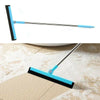 Floor Squeegee Tile Cleaning Foam Wiper Blade Shower Wet Room Telescopic Handle